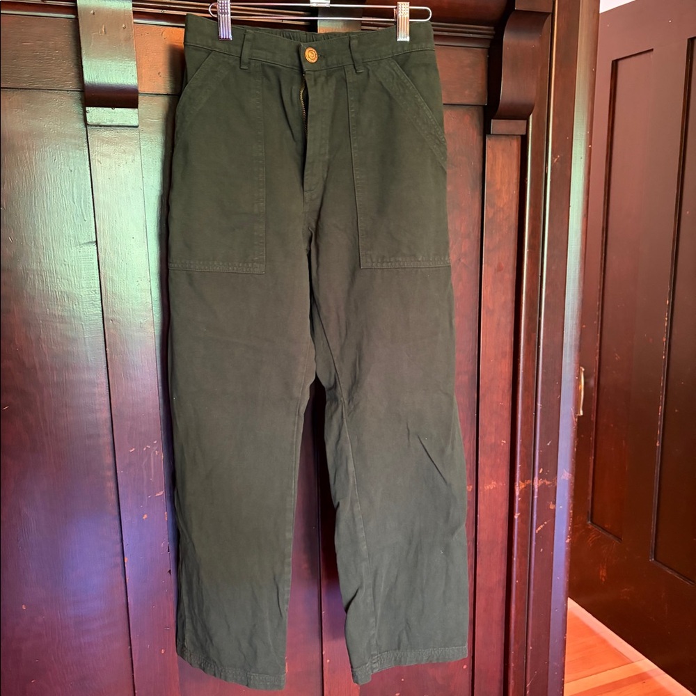 Big Bud Press Work Pants, Green, Size XS